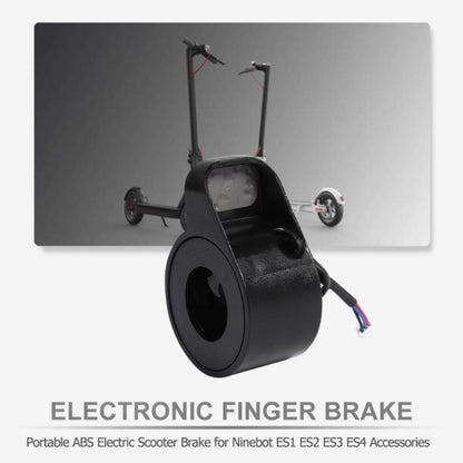 For Xiaomi No. 9 ES1 / ES2 / ES3 / ES4 Electric Scooter Accessories Brake Finger Dial, White