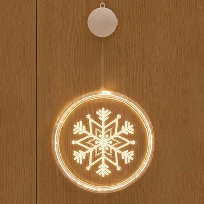 Christmas Decoration Light LED Holiday 3D Hanging Lamp