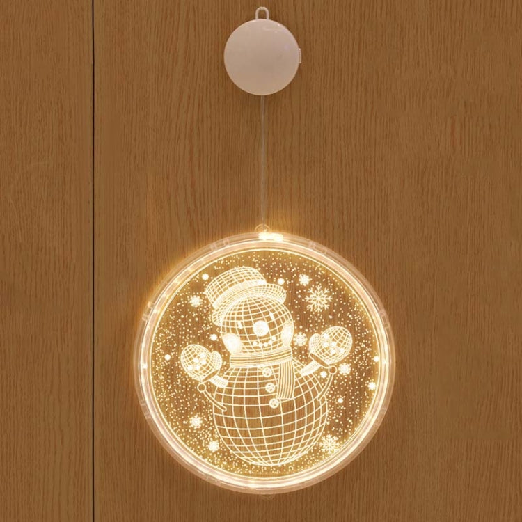 Christmas Decoration Light LED Holiday 3D Hanging Lamp