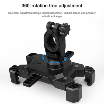 Support de téléphone portable pour vélo électrique, rotatif à 360 degrés, support de téléphone à réglage quadridirectionnel pour moto, guidon, rétroviseirs