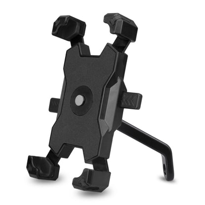 Support de téléphone portable pour vélo électrique, rotatif à 360 degrés, support de téléphone à réglage quadridirectionnel pour moto, guidon, rétroviseirs