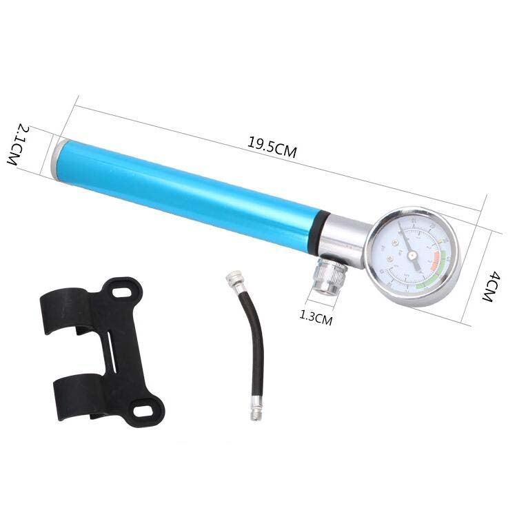Bicycle Manual Mini Air Pump Bicycle Universal Air Pump Bicycle Outdoor Riding Portable Air Pump, Portable Air Pump(Yellow), Portable Air Pump(Red), Portable Air Pump(Black), Portable Air Pump(Silver), Portable Air Pump(Blue)