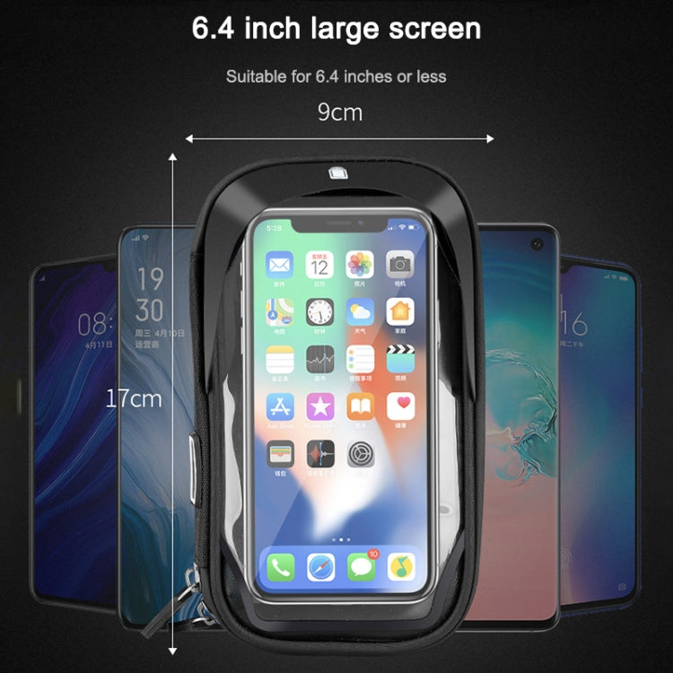 Porte-cartes de VTT, support de téléphone portable à écran tactile, support de navigation étanche pour moto et véhicule électrique, pare-soleil pour téléphone portable, guidons, rétroviseurs