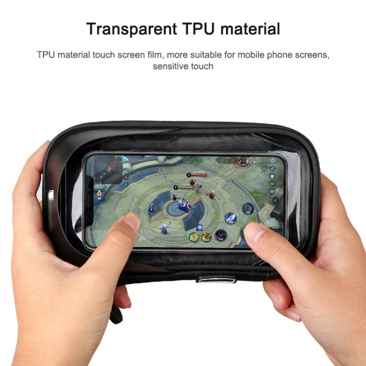 Porte-cartes de VTT, support de téléphone portable à écran tactile, support de navigation étanche pour moto et véhicule électrique, pare-soleil pour téléphone portable, guidons, rétroviseurs
