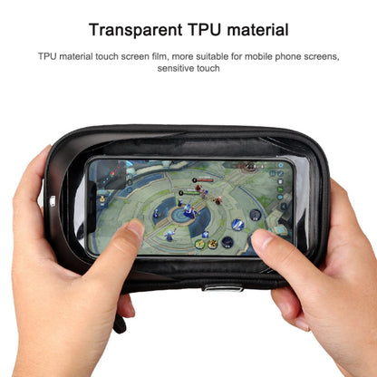 Porte-cartes de VTT, support de téléphone portable à écran tactile, support de navigation étanche pour moto et véhicule électrique, pare-soleil pour téléphone portable, guidons, rétroviseurs