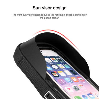 Porte-cartes de VTT, support de téléphone portable à écran tactile, support de navigation étanche pour moto et véhicule électrique, pare-soleil pour téléphone portable, guidons, rétroviseurs