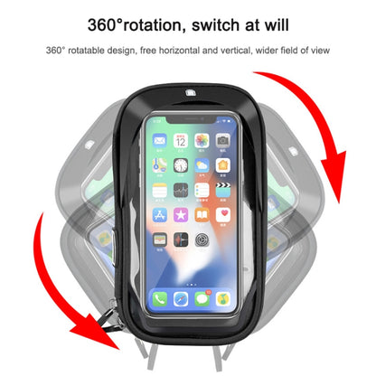 Porte-cartes de VTT, support de téléphone portable à écran tactile, support de navigation étanche pour moto et véhicule électrique, pare-soleil pour téléphone portable, guidons, rétroviseurs