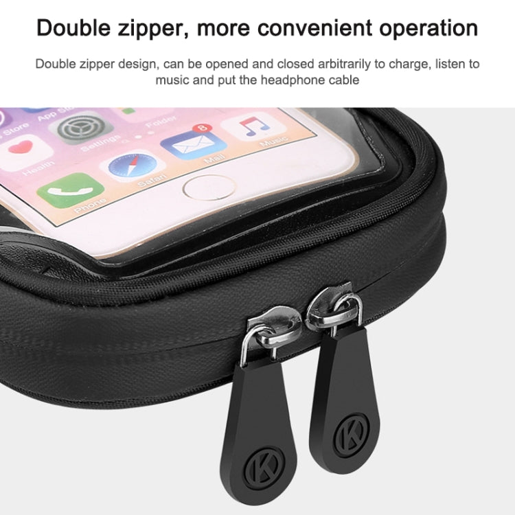 Porte-cartes de VTT, support de téléphone portable à écran tactile, support de navigation étanche pour moto et véhicule électrique, pare-soleil pour téléphone portable, guidons, rétroviseurs