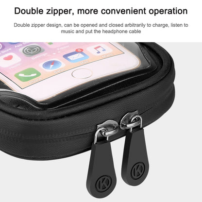 Porte-cartes de VTT, support de téléphone portable à écran tactile, support de navigation étanche pour moto et véhicule électrique, pare-soleil pour téléphone portable, guidons, rétroviseurs