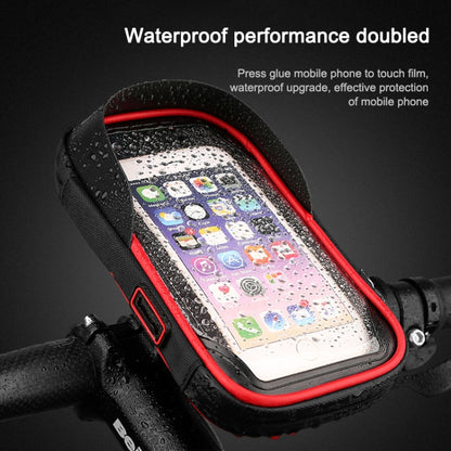 Porte-cartes de VTT, support de téléphone portable à écran tactile, support de navigation étanche pour moto et véhicule électrique, pare-soleil pour téléphone portable, guidons, rétroviseurs