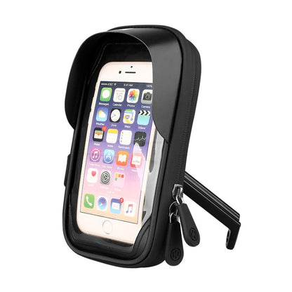 Porte-cartes de VTT, support de téléphone portable à écran tactile, support de navigation étanche pour moto et véhicule électrique, pare-soleil pour téléphone portable, guidons, rétroviseurs
