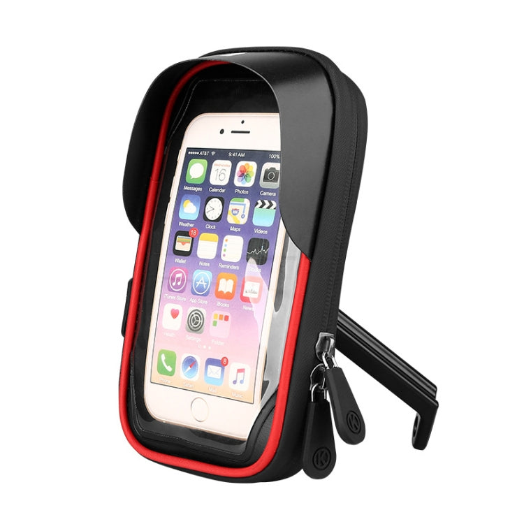 Porte-cartes de VTT, support de téléphone portable à écran tactile, support de navigation étanche pour moto et véhicule électrique, pare-soleil pour téléphone portable, guidons, rétroviseurs