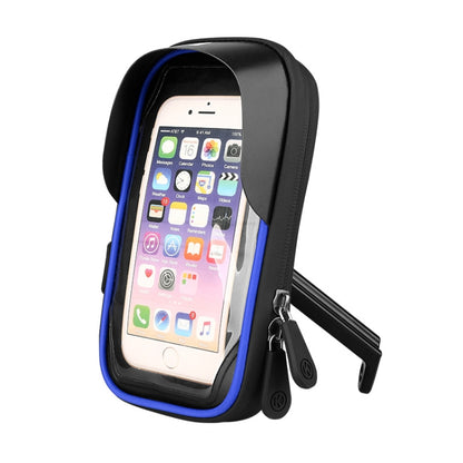 Porte-cartes de VTT, support de téléphone portable à écran tactile, support de navigation étanche pour moto et véhicule électrique, pare-soleil pour téléphone portable, guidons, rétroviseurs