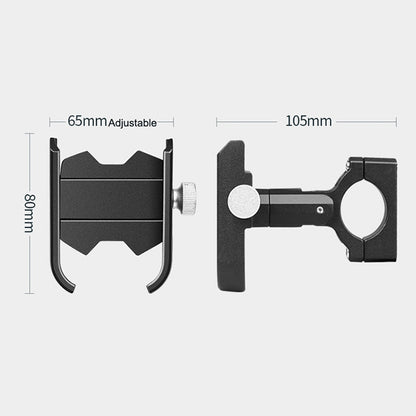 Bicycle Mobile Phone Holder Motorcycle Electric Car Navigation Mobile Phone Holder, Handlebars, Rearview Mirrors