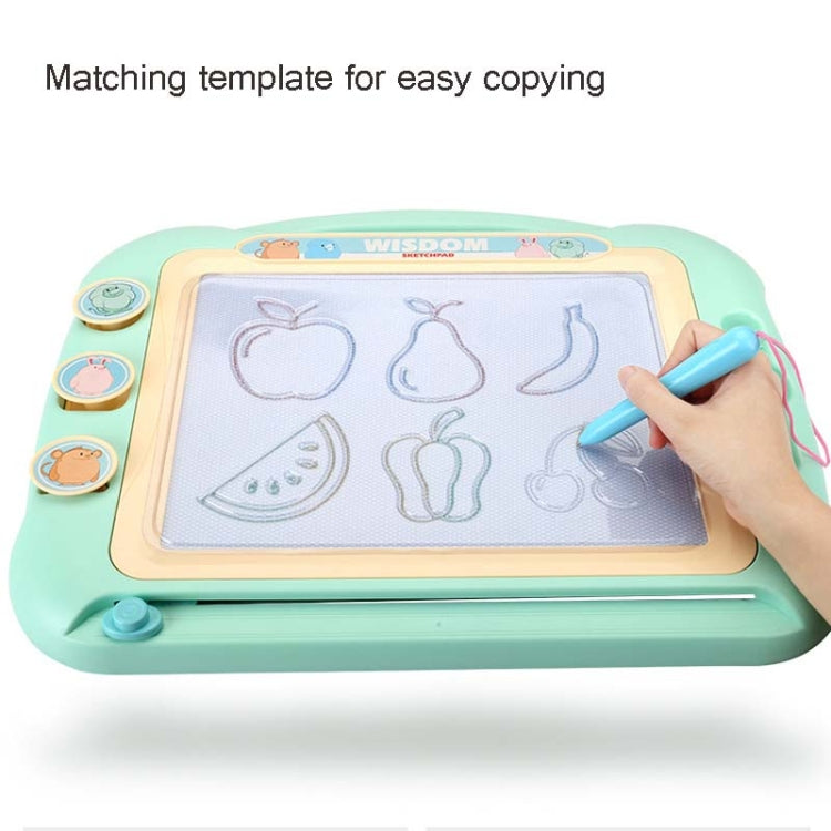 Tableau de dessin coloré pour enfants, tableau d'écriture magnétique, ensemble 1, ensemble 2