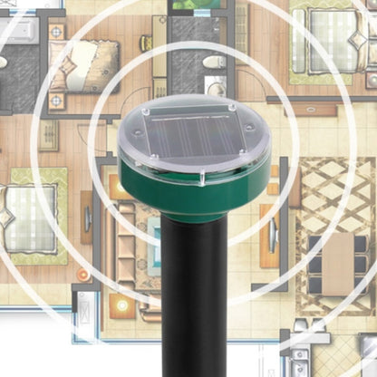 Solar Mouse Repeller Ultrasonic LED Manor Farm Rice Field Mouse Repeller Snake Repeller
