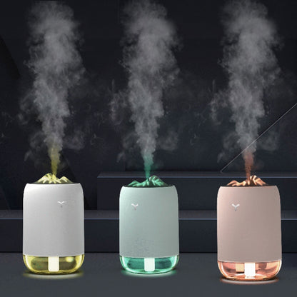 Car Portable Humidifier Household Night Light USB Spray Instrument Disinfection Aroma Diffuser, Car Humidifier Pink, Car Humidifier Pearl White, Car Humidifier Turquoise