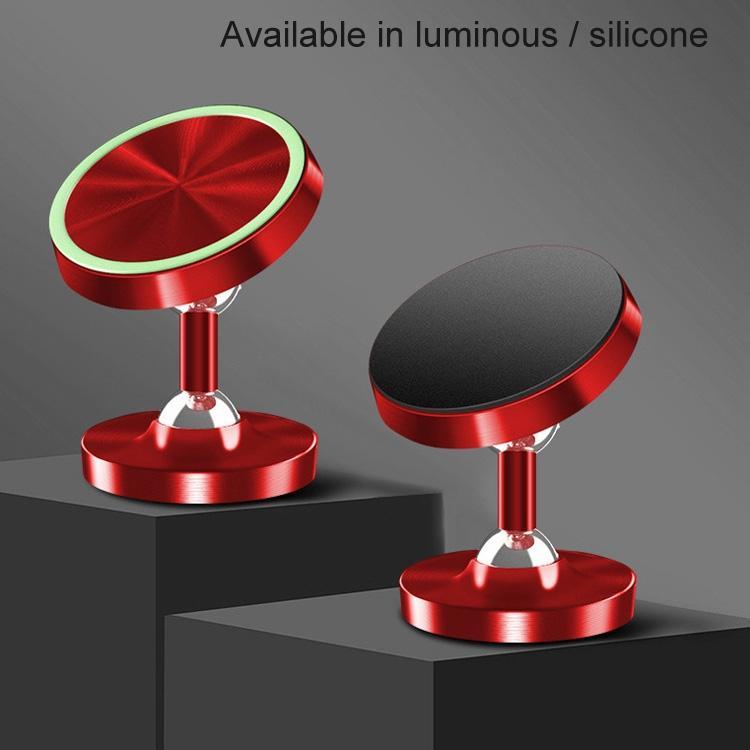Car Phone Holder Alloy Magnetic Universal Dual Ball Rotating Car Phone Holder,, Black (Single Ball)