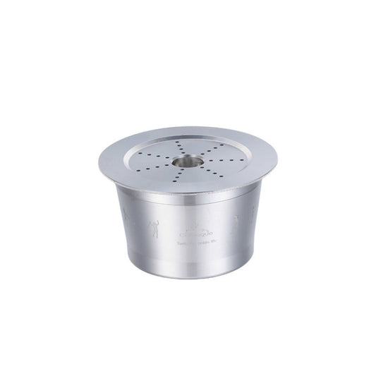 Machine à café Capsule en acier inoxydable Filtre à café domestique Capsule de café réutilisable, Capsules de café Motif Livraison aléatoire