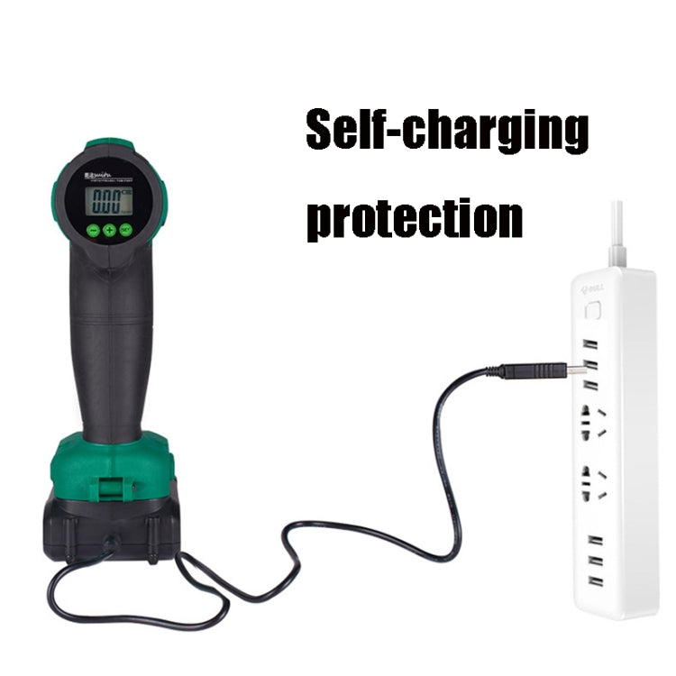 SUITU High-pressure Handheld Smart Digital Display Car Portable Wireless Tire Inflator, Green, Red