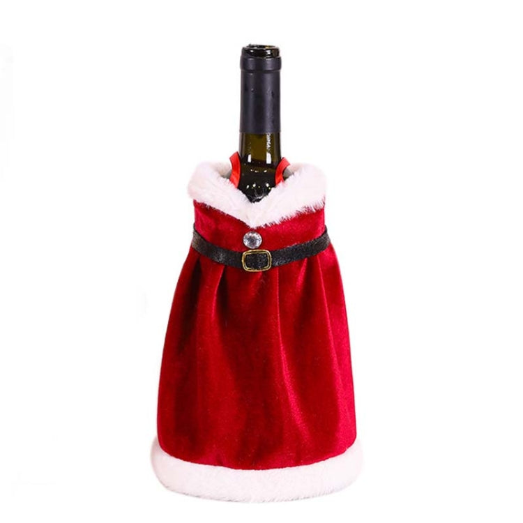 Christmas Red Wine Bottle Cover Wine Bottle Decoration Creative Wine Bag