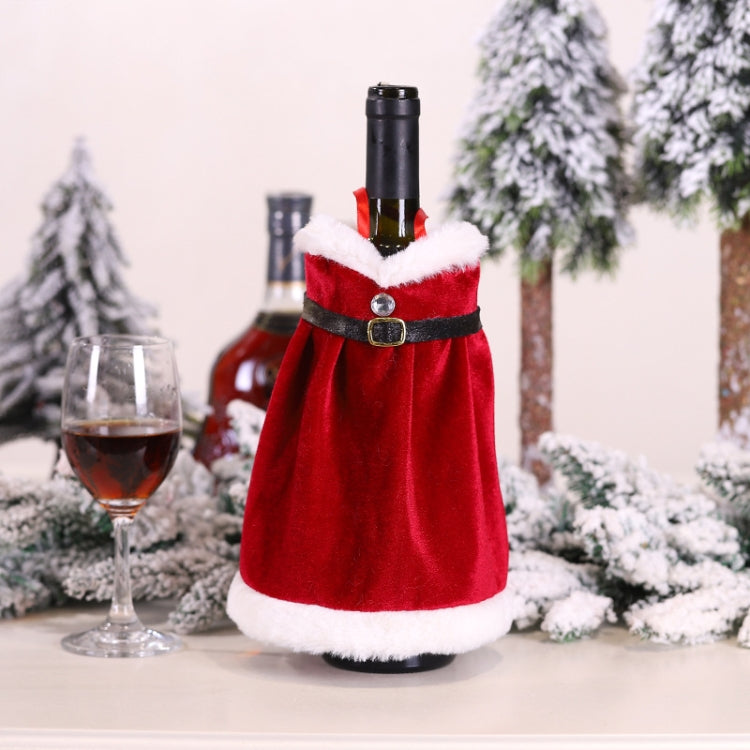 Christmas Red Wine Bottle Cover Wine Bottle Decoration Creative Wine Bag