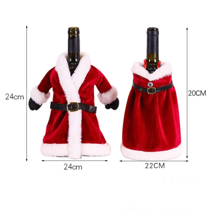 Christmas Red Wine Bottle Cover Wine Bottle Decoration Creative Wine Bag
