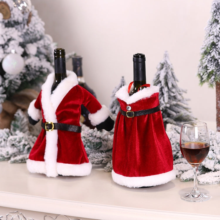Christmas Red Wine Bottle Cover Wine Bottle Decoration Creative Wine Bag