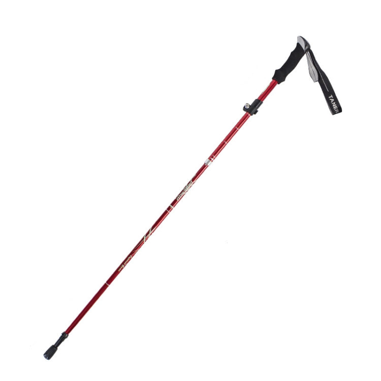 TANERDD TR-D0001 Trekking Poles Aluminum Alloy Folding Outdoor Handrails Trekking Walking Sticks, TR-D0001 Short (Red), TR-D0001 Short (Blue), TR-D0001 Short (Sky Blue), TR-D0001 Short (Purple), TR-D0001 Short (Black), TR-D0001 Short (Green)           ...