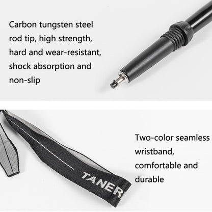 TANERDD TR-D0001 Trekking Poles Aluminum Alloy Folding Outdoor Handrails Trekking Walking Sticks, TR-D0001 Short (Red), TR-D0001 Short (Blue), TR-D0001 Short (Sky Blue), TR-D0001 Short (Purple), TR-D0001 Short (Black), TR-D0001 Short (Green)           ...