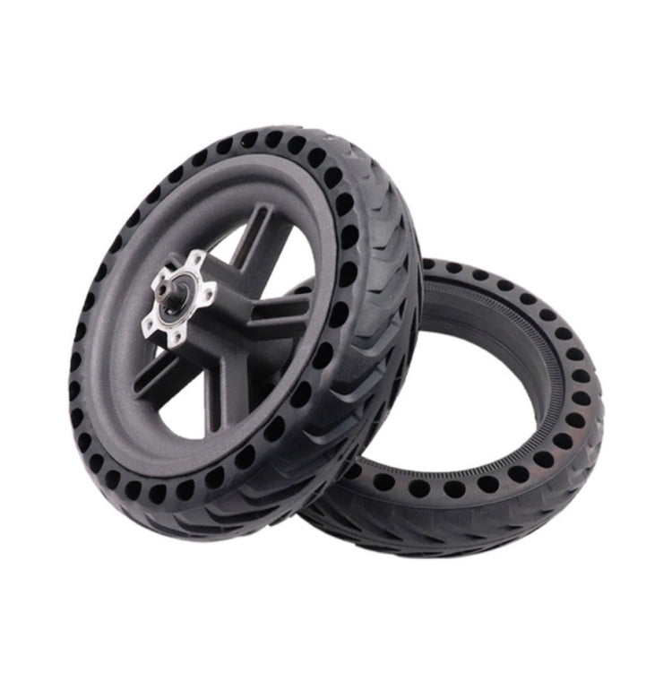 Roue pleine alvéolaire intégrée 5 trous pour Xiaomi Mijia M365 de 8,5 pouces pour accessoires de trottinette électrique, pneu pleine alvéolaire