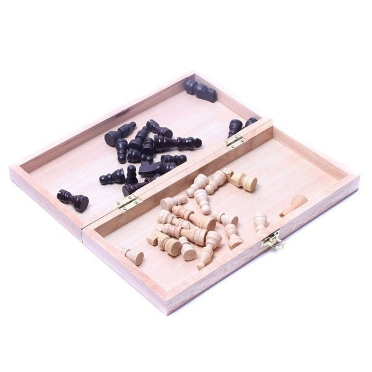 Jeu d'échecs pliant en bois, Jeu d'échecs en bois