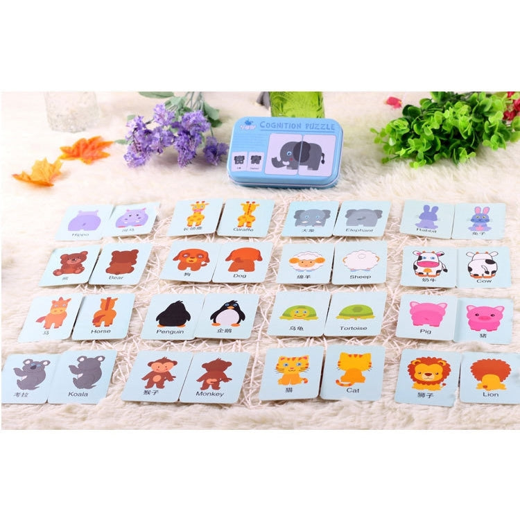 Graph Match Game Early Educational Montessori Toys Puzzle Card Cartoon Vehicle Animal Fruit Pair Matching Game, TBD048401201A, TBD048401201B, TBD048401201C, TBD048401201D, TBD048401201E, TBD048401201F, TBD048401201G, TBD048401201H