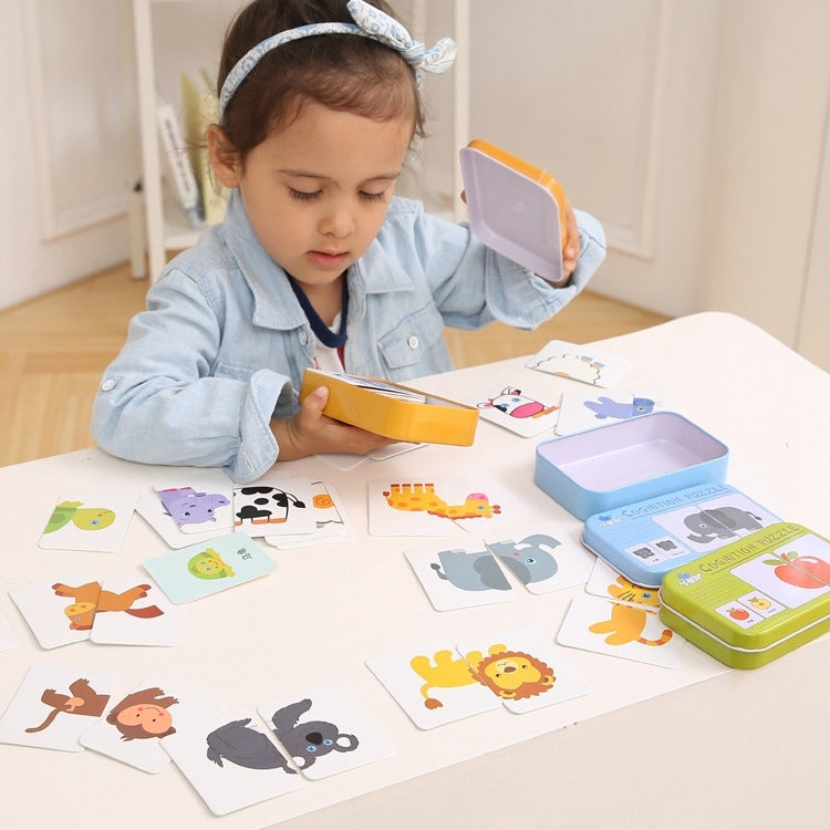 Graph Match Game Early Educational Montessori Toys Puzzle Card Cartoon Vehicle Animal Fruit Pair Matching Game, TBD048401201A, TBD048401201B, TBD048401201C, TBD048401201D, TBD048401201E, TBD048401201F, TBD048401201G, TBD048401201H