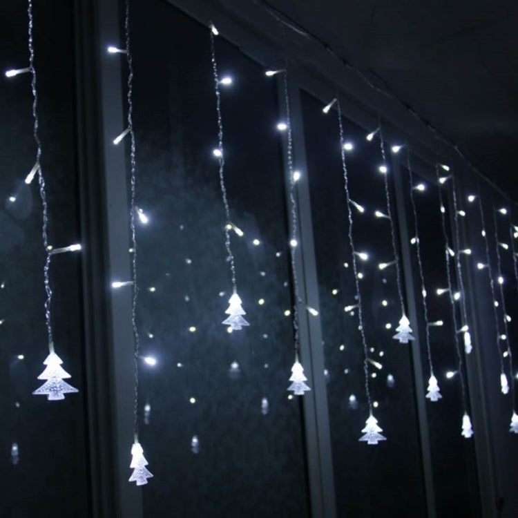 3.5M 96 Leds Curtain Christmas Tree Icicle String Lights Fairy Lights Christmas New Year Lights Wedding Party Decoration