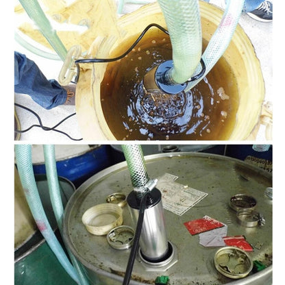 Pompe submersible électrique de voiture 12V pour carburant diesel, transfert d'eau et d'huile avec interrupteur marche/arrêt, version avec filtre intégré 12V 38mm
