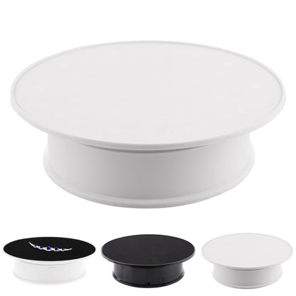 20cm 360 Degree Electric Rotating Turntable Display Stand for Photography Max Load 1.5kg video shooting props Turntable, 20cm/Powered by Battery(W+B), 20cm/Powered by Battery(B), 20cm/Powered by Battery(W)