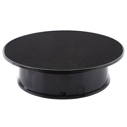 30cm 360 Degree Electric Rotating Turntable Display Stand Video Shooting Props Turntable for Photography, Load 4kg, US Plug(White + Black), 30cm (W+B), 30cm (B)