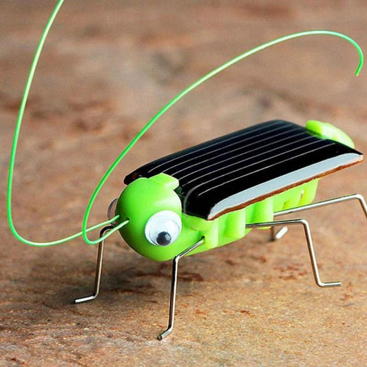 Sauterelle cricket à énergie solaire pour enfants, jouet cadeau, sauterelle cricket