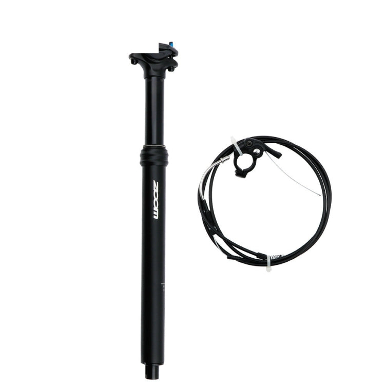 Tige de selle relevable hydraulique commandée par câble ZOOM pour VTT, acheminement interne 30,9 mm 400 mm, acheminement interne 31,6 mm 400 mm