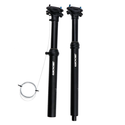 Tige de selle relevable hydraulique commandée par câble ZOOM pour VTT, acheminement interne 30,9 mm 400 mm, acheminement interne 31,6 mm 400 mm