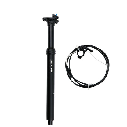 Tige de selle relevable hydraulique commandée par câble ZOOM pour VTT, acheminement interne 30,9 mm 400 mm, acheminement interne 31,6 mm 400 mm