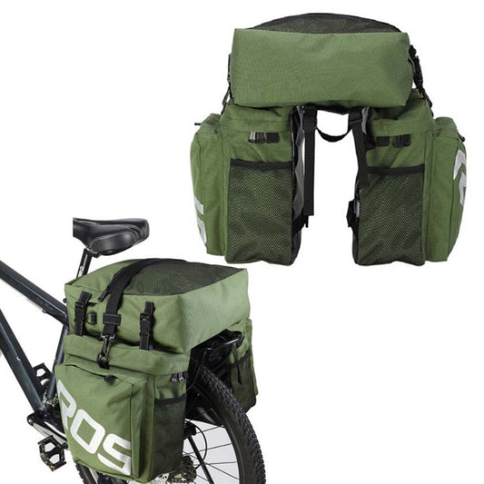 Sac à dos de vélo ROSWHEEL, vert, noir