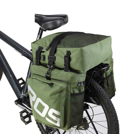 Sac à dos de vélo ROSWHEEL, vert, noir