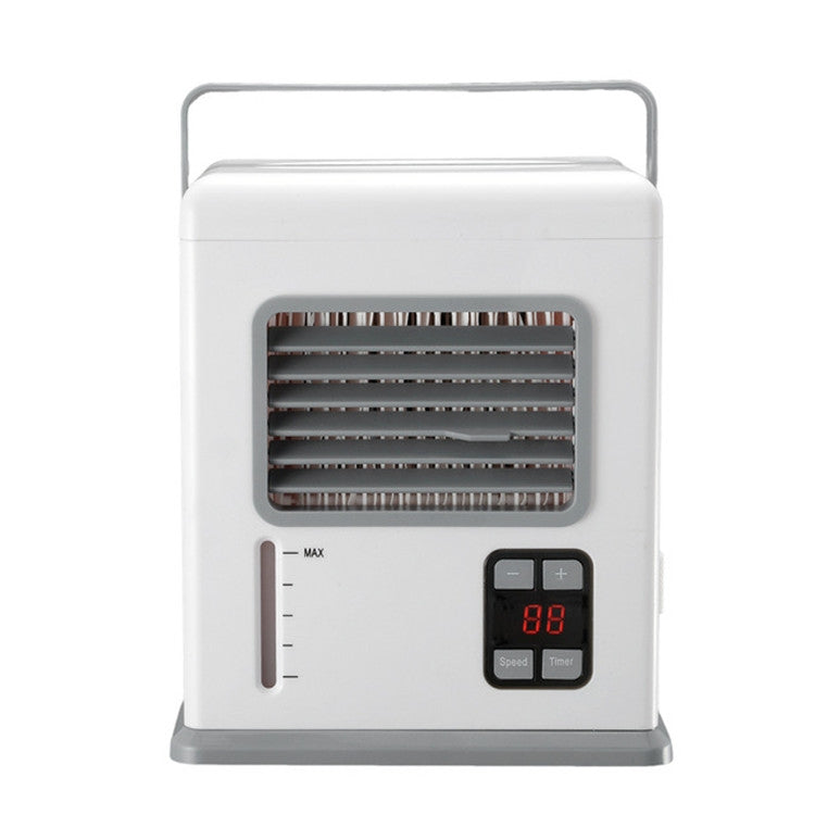 Refroidisseur d'air de bureau, batterie et prise double usage, climatisation, affichage numérique intelligent, mini refroidisseur d'air