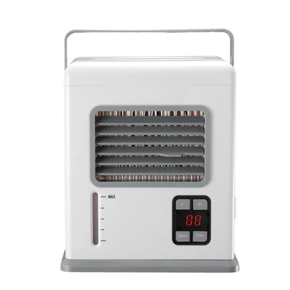 Refroidisseur d'air de bureau, batterie et prise double usage, climatisation, affichage numérique intelligent, mini refroidisseur d'air