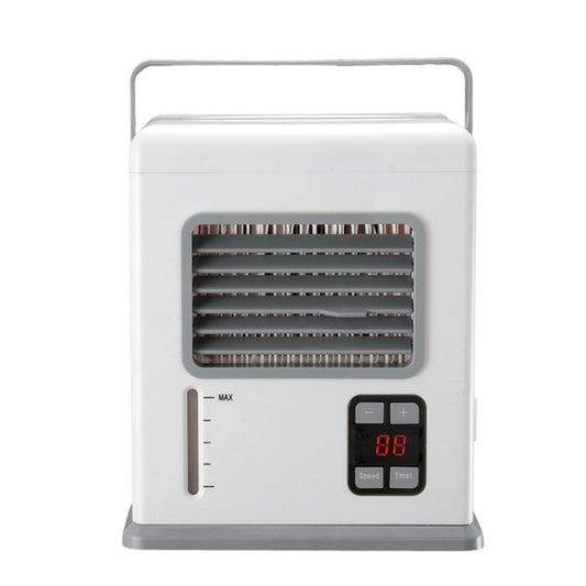 Refroidisseur d'air de bureau, batterie et prise double usage, climatisation, affichage numérique intelligent, mini refroidisseur d'air