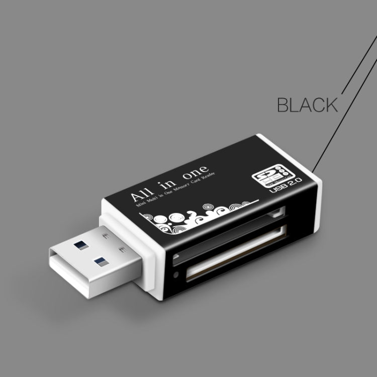 Lecteur de cartes mémoire multiple 1 en 1 pour Memory Stick Pro Duo, Micro SD, TF, M2, MMC, SDHC, carte MS