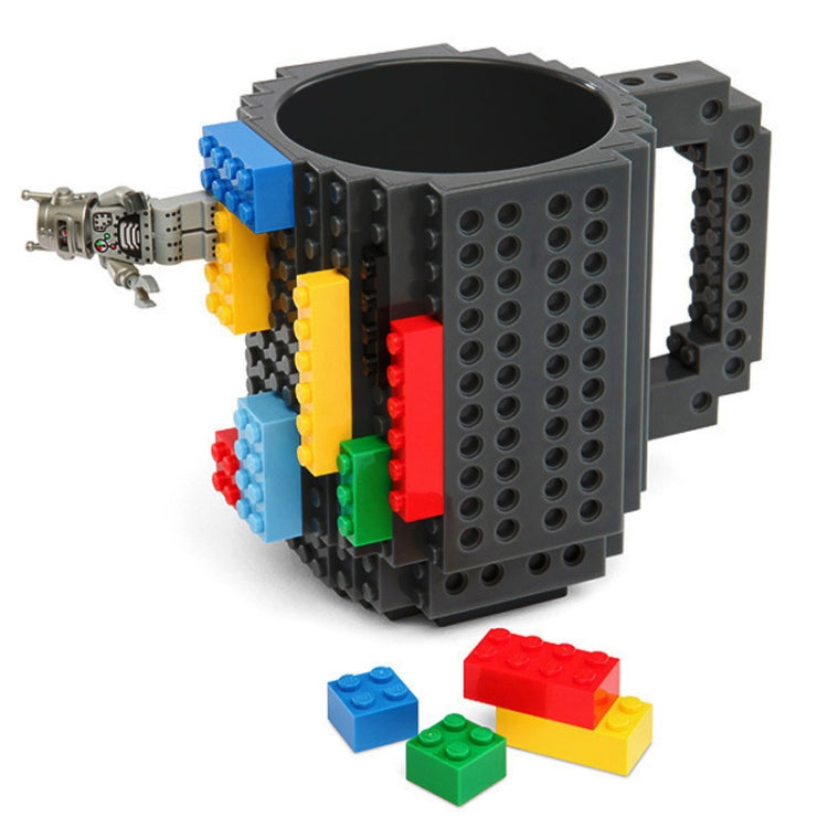 Building Blocks Design Creative Milk Mug Coffee Cup Build-on Brick Drinking Water Holder