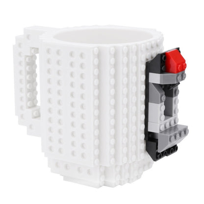 Building Blocks Design Creative Milk Mug Coffee Cup Build-on Brick Drinking Water Holder